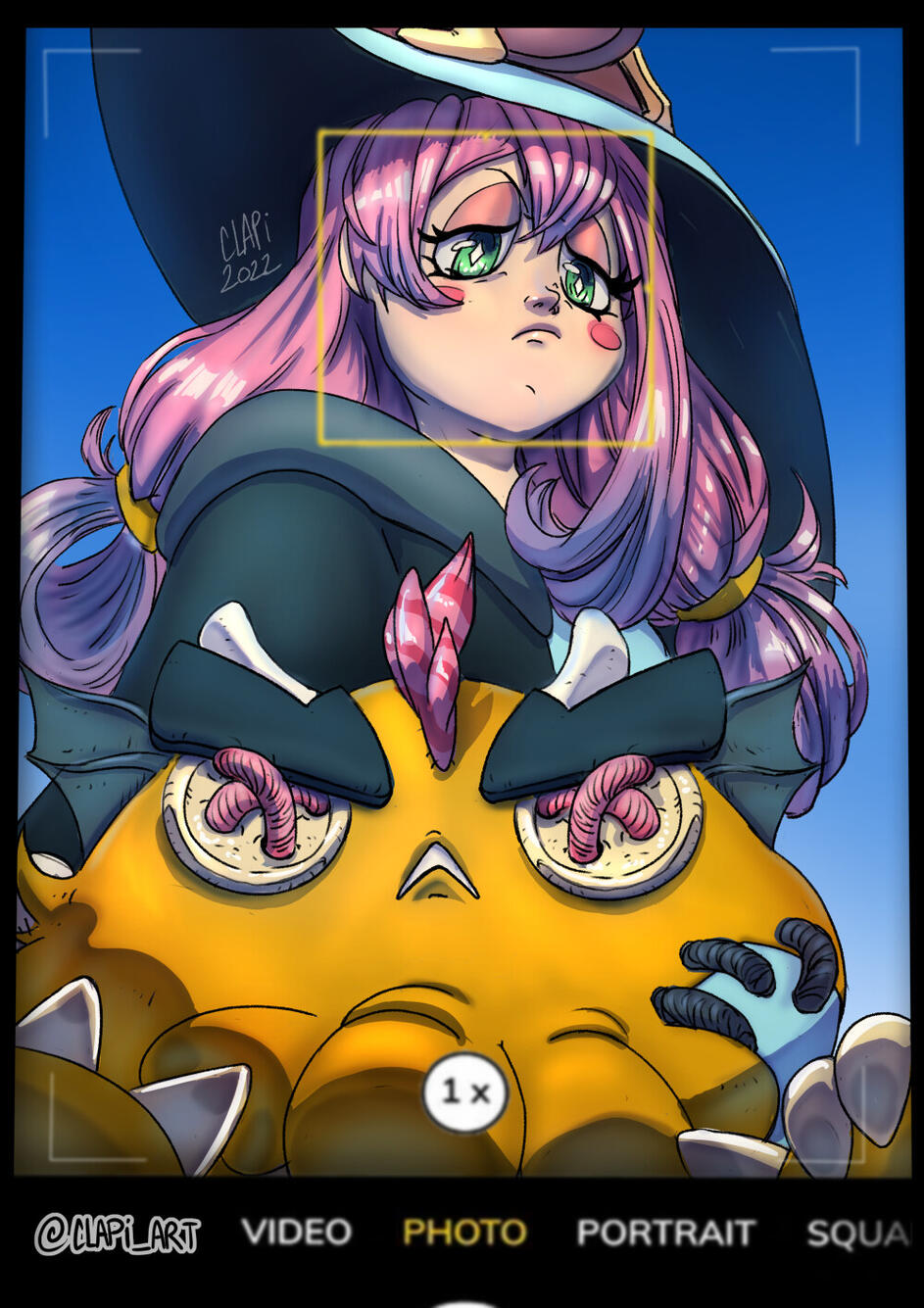 Fanart pour le VTubeur et streameur okPlonk sur Twitch